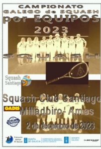 cartel Cto Galego Equipos Sant 2023